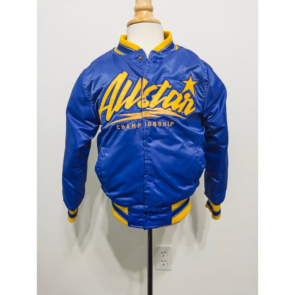Black Pike Allstar Championship bomber jacket sz 5-6 sportscore retro‎ stretwear